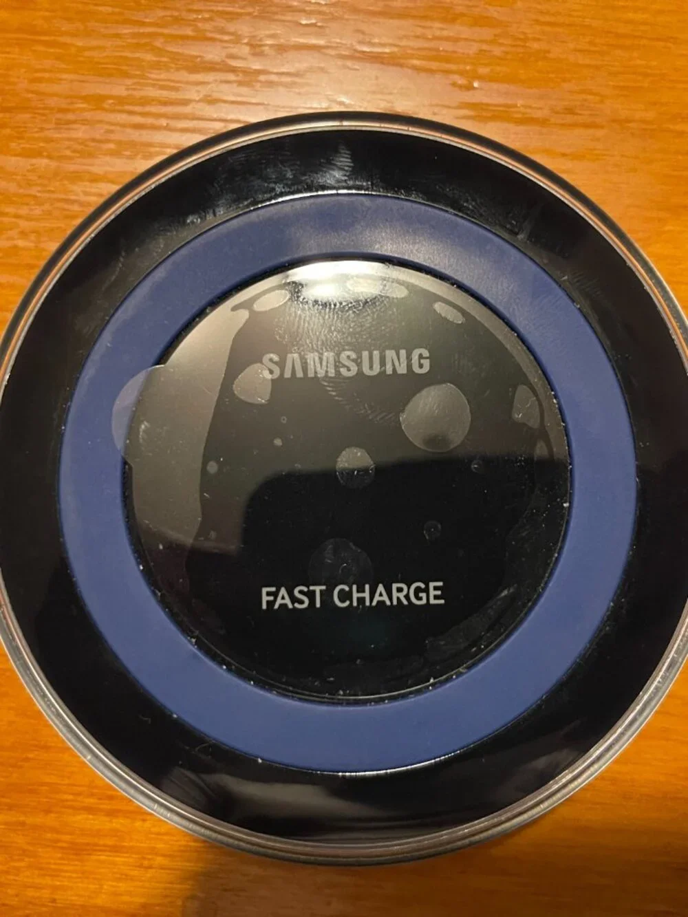 Samsung Qi Wireless Fast Charger Charging Pad - Blue